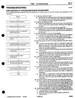 Предварительный просмотр 77 страницы Mitsubishi 3000GT 1994 Workshop Manual