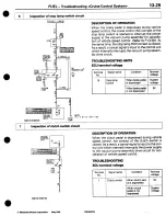 Preview for 99 page of Mitsubishi 3000GT 1994 Workshop Manual