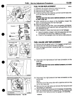 Preview for 109 page of Mitsubishi 3000GT 1994 Workshop Manual