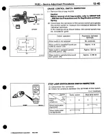 Предварительный просмотр 115 страницы Mitsubishi 3000GT 1994 Workshop Manual