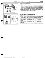 Предварительный просмотр 117 страницы Mitsubishi 3000GT 1994 Workshop Manual