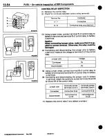 Предварительный просмотр 126 страницы Mitsubishi 3000GT 1994 Workshop Manual