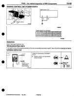 Предварительный просмотр 127 страницы Mitsubishi 3000GT 1994 Workshop Manual