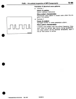 Предварительный просмотр 137 страницы Mitsubishi 3000GT 1994 Workshop Manual