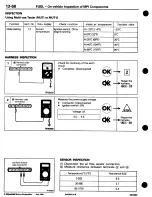 Предварительный просмотр 140 страницы Mitsubishi 3000GT 1994 Workshop Manual