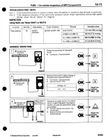 Предварительный просмотр 143 страницы Mitsubishi 3000GT 1994 Workshop Manual