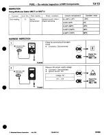 Предварительный просмотр 145 страницы Mitsubishi 3000GT 1994 Workshop Manual