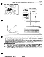 Предварительный просмотр 147 страницы Mitsubishi 3000GT 1994 Workshop Manual