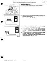 Предварительный просмотр 149 страницы Mitsubishi 3000GT 1994 Workshop Manual