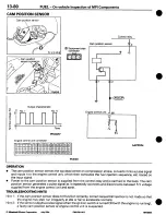 Предварительный просмотр 152 страницы Mitsubishi 3000GT 1994 Workshop Manual