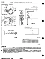 Предварительный просмотр 156 страницы Mitsubishi 3000GT 1994 Workshop Manual