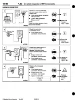 Предварительный просмотр 158 страницы Mitsubishi 3000GT 1994 Workshop Manual