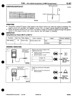 Предварительный просмотр 159 страницы Mitsubishi 3000GT 1994 Workshop Manual