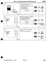 Предварительный просмотр 161 страницы Mitsubishi 3000GT 1994 Workshop Manual