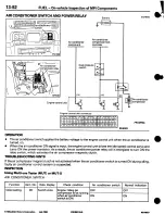 Предварительный просмотр 164 страницы Mitsubishi 3000GT 1994 Workshop Manual