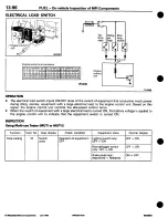 Предварительный просмотр 168 страницы Mitsubishi 3000GT 1994 Workshop Manual