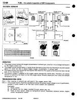 Предварительный просмотр 170 страницы Mitsubishi 3000GT 1994 Workshop Manual