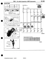 Предварительный просмотр 175 страницы Mitsubishi 3000GT 1994 Workshop Manual