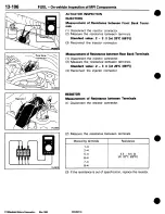 Предварительный просмотр 180 страницы Mitsubishi 3000GT 1994 Workshop Manual