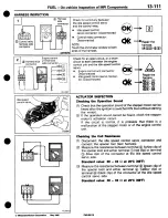 Предварительный просмотр 185 страницы Mitsubishi 3000GT 1994 Workshop Manual