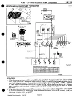 Предварительный просмотр 187 страницы Mitsubishi 3000GT 1994 Workshop Manual