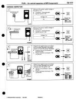 Предварительный просмотр 191 страницы Mitsubishi 3000GT 1994 Workshop Manual