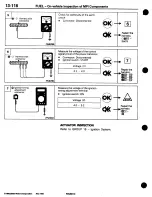 Предварительный просмотр 192 страницы Mitsubishi 3000GT 1994 Workshop Manual