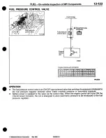 Предварительный просмотр 197 страницы Mitsubishi 3000GT 1994 Workshop Manual