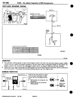 Предварительный просмотр 204 страницы Mitsubishi 3000GT 1994 Workshop Manual