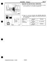 Предварительный просмотр 233 страницы Mitsubishi 3000GT 1994 Workshop Manual