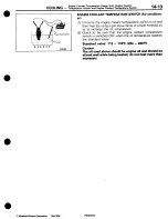 Предварительный просмотр 235 страницы Mitsubishi 3000GT 1994 Workshop Manual