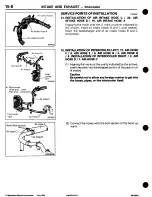 Предварительный просмотр 244 страницы Mitsubishi 3000GT 1994 Workshop Manual