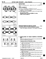 Предварительный просмотр 246 страницы Mitsubishi 3000GT 1994 Workshop Manual