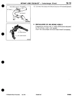 Предварительный просмотр 249 страницы Mitsubishi 3000GT 1994 Workshop Manual