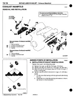 Предварительный просмотр 252 страницы Mitsubishi 3000GT 1994 Workshop Manual