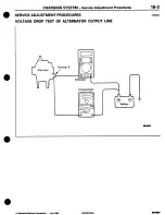 Предварительный просмотр 259 страницы Mitsubishi 3000GT 1994 Workshop Manual