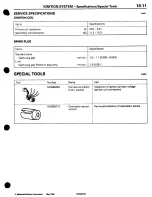 Предварительный просмотр 267 страницы Mitsubishi 3000GT 1994 Workshop Manual