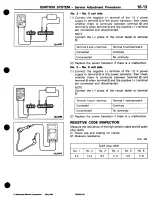 Предварительный просмотр 269 страницы Mitsubishi 3000GT 1994 Workshop Manual