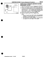 Предварительный просмотр 275 страницы Mitsubishi 3000GT 1994 Workshop Manual