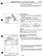 Предварительный просмотр 295 страницы Mitsubishi 3000GT 1994 Workshop Manual