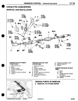 Предварительный просмотр 297 страницы Mitsubishi 3000GT 1994 Workshop Manual