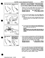 Предварительный просмотр 305 страницы Mitsubishi 3000GT 1994 Workshop Manual