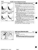 Предварительный просмотр 306 страницы Mitsubishi 3000GT 1994 Workshop Manual