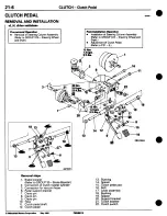 Предварительный просмотр 308 страницы Mitsubishi 3000GT 1994 Workshop Manual