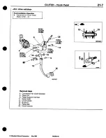 Предварительный просмотр 309 страницы Mitsubishi 3000GT 1994 Workshop Manual