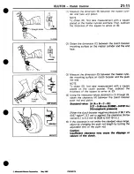 Предварительный просмотр 313 страницы Mitsubishi 3000GT 1994 Workshop Manual