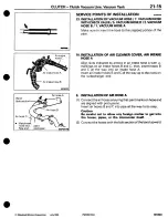 Предварительный просмотр 317 страницы Mitsubishi 3000GT 1994 Workshop Manual