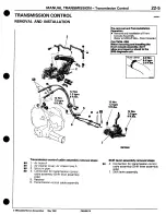 Предварительный просмотр 323 страницы Mitsubishi 3000GT 1994 Workshop Manual