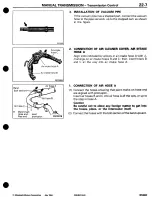 Предварительный просмотр 325 страницы Mitsubishi 3000GT 1994 Workshop Manual