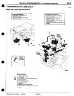 Предварительный просмотр 327 страницы Mitsubishi 3000GT 1994 Workshop Manual